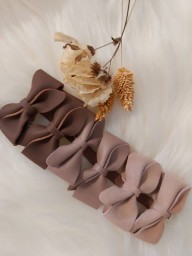Atelier Ovive - hairpin bow vive - Pecan