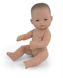 Miniland - Babypop Aziatisch meisje 32cm