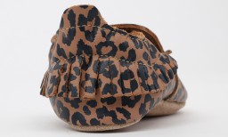 Bobux - Soft soles Caramel Leopard print 