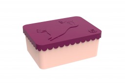 Blafre - lunchbox HDPE puffin plum red