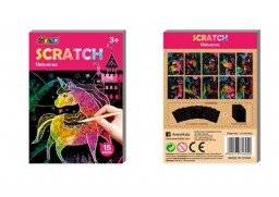 Avenir - Scratch art - mini book - unicorns 