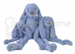 Happy Horse - big deep blue rabbit Richie - 58 cm