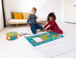 Scratch - Puzzel wereldkaart 