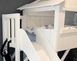 Mathy By Bols - Boomhut bed met glijbaan & platform
