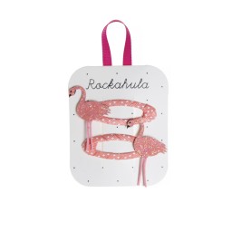 Rockahula - Clips flamingo Florence glitter