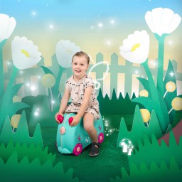 Trunki - Kinderkoffer ride-on fee Flora