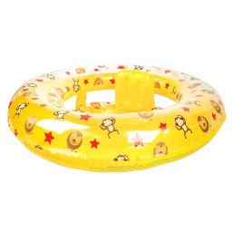 Swim Essentials - zwemzitje circus geel 0-1 jaar  