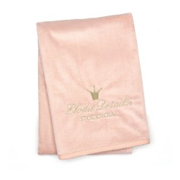Elodie Details - Pearl velvet deken powder pink