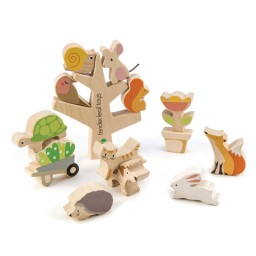 Tender Leaf Toys - Stapelboom met dieren
