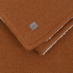 Jollein - deken teddy bliss knit caramel - 100x150 cm