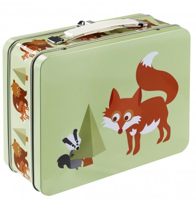 Blafre - tin suitcase fox 