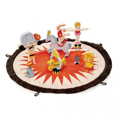 Tender Leaf Toys - Circus in opbergzak