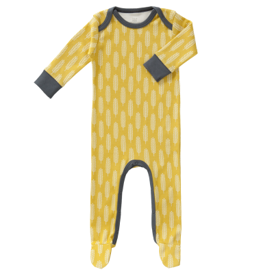 Fresk - pyjama met voet Havre vintage Yellow