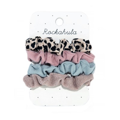 Rockahula - Lily Leopard scrunchie set