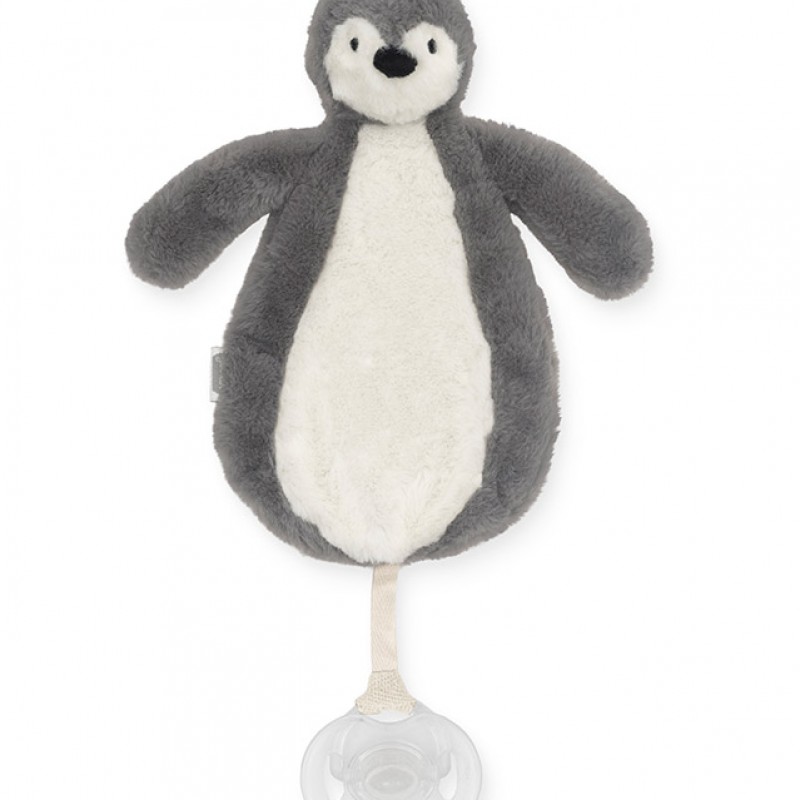 Jollein - speendoekje pinguïn storm grey