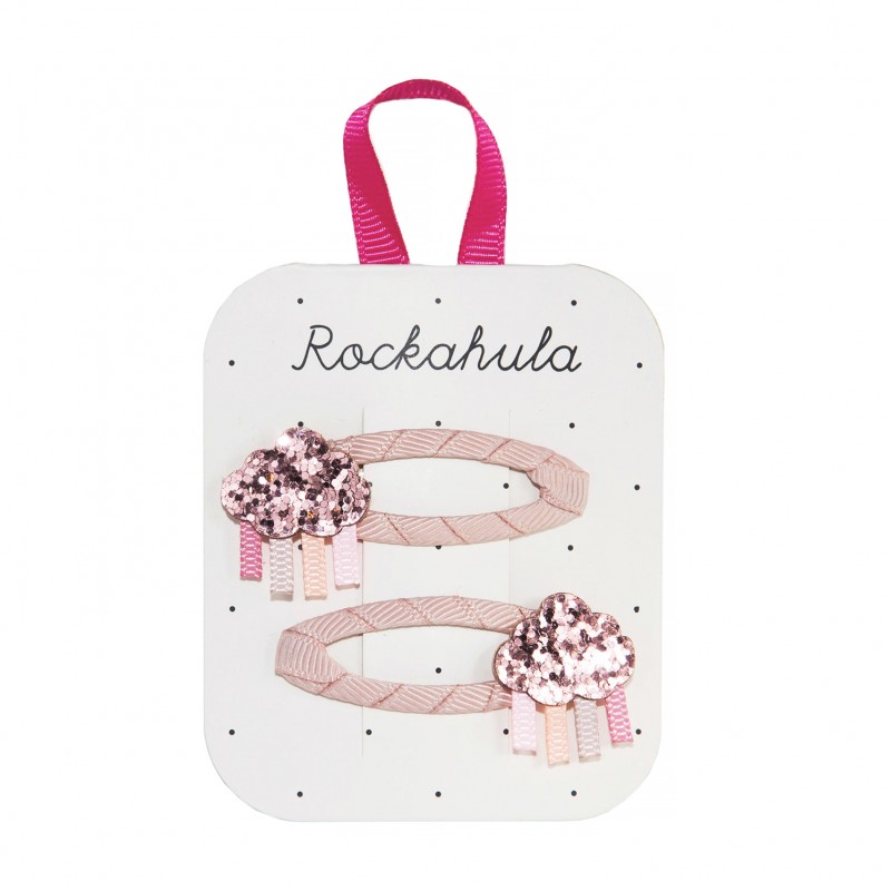 Rockahula - Clips regenboogwolk roze