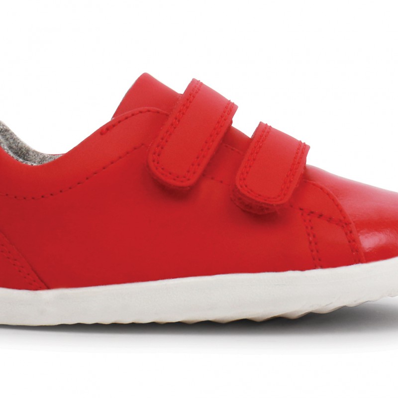 Bobux - Step up grass court red - waterproof 