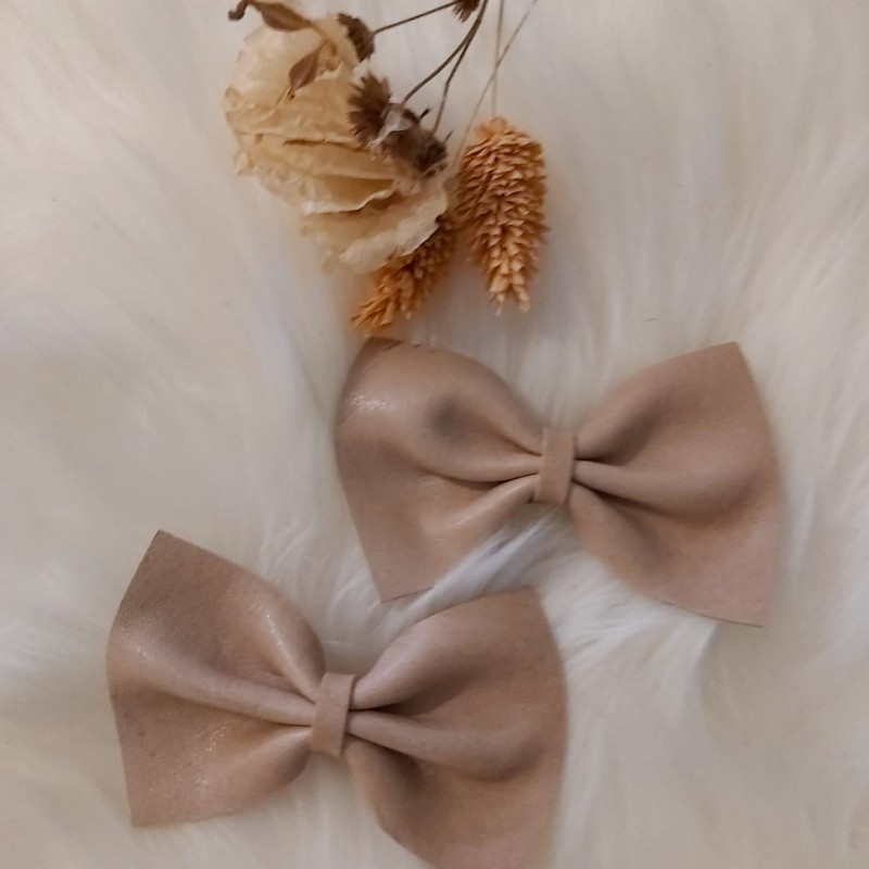Atelier Ovive - hairpin fee bow - Nude