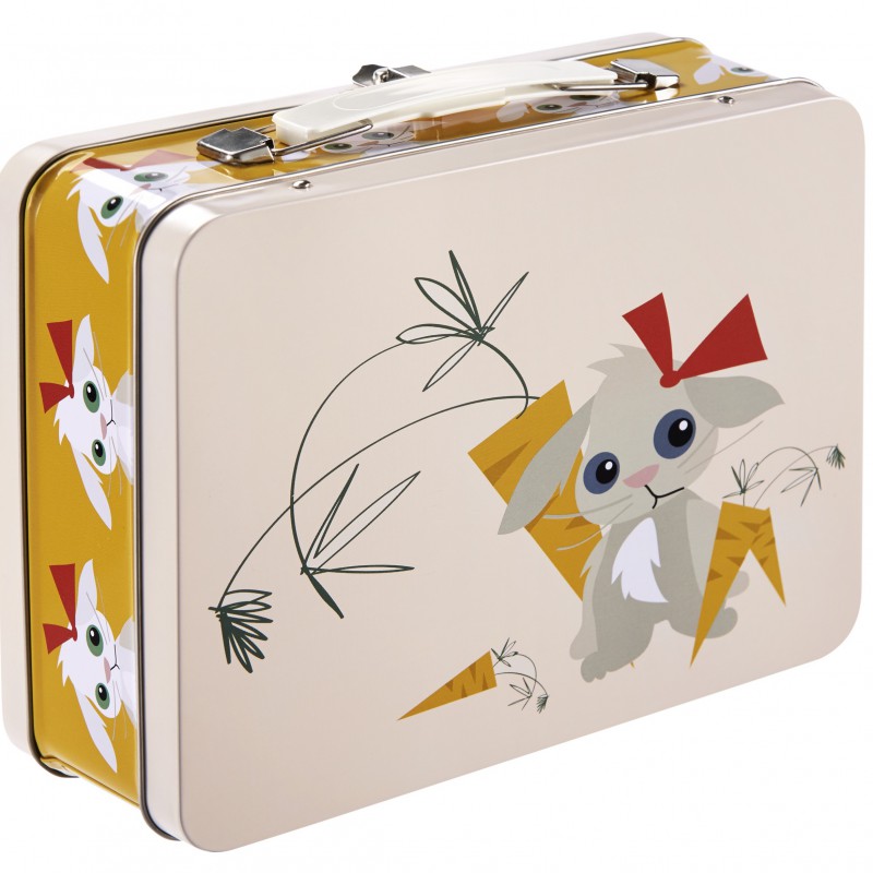 Blafre - tin suitcase rabbit